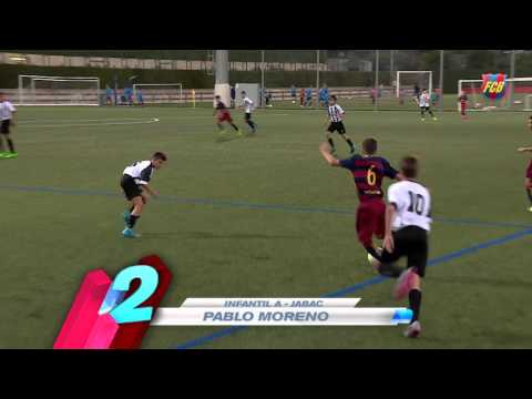 شاهد أفضل خمسة أهداف في أكاديمية لا ماسيا الكتالونية