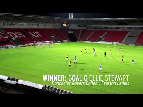 شاهد لاعبة إيفرتون تفوز بجائزة هدف أيلولسبتمبر