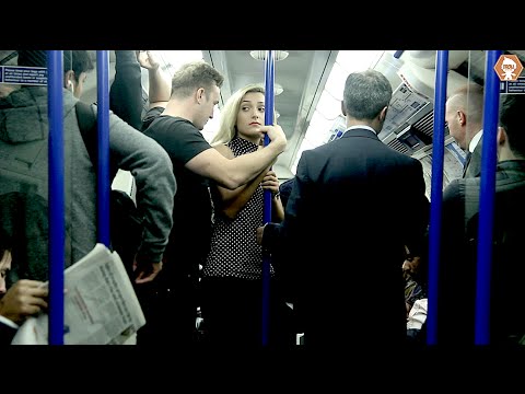 بالفيديو شهامة الرجال تفسد تجربة اجتماعية للتحرش في لندن