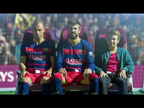 راعي برشلونة يحول ملعب الـكامب نو إلى طائرة ركاب