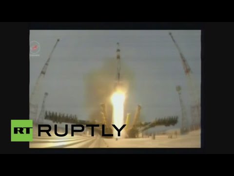 بالفيديو انطلاق أول مركبة فضائية روسية من بايكونور