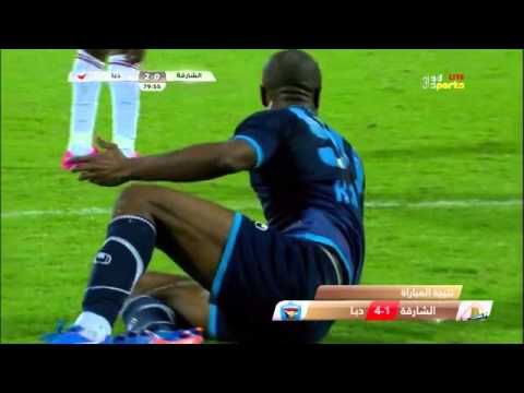 شاهد أهداف لقاء الشارقة ودبا الفجيرة