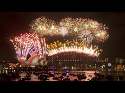 بدء الاحتفالات بالسنة الجديدة في دول أقصى شرق الكرة الأرضية