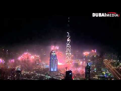 احتفالات صاخبة برأس السنة في دبي
