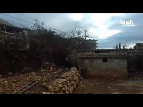 شاهد مضايا السورية تئن جوعًا