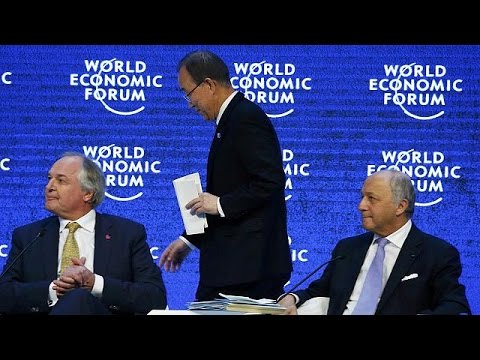 شاهد منتدى دافوس يناقش مكافحة الاحتباس الحراري