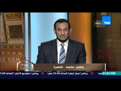 شاهد متصلة تنهار من البكاء على الهواء بسبب إبنها