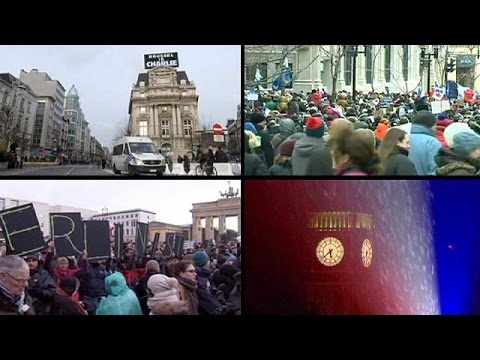 تظاهرات تضامنيَّة مع فرنسا في مدن العالم