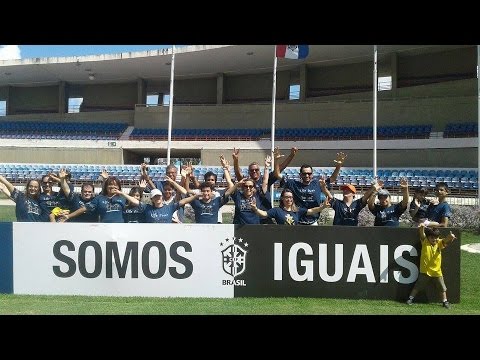 أطفال متلازمة داون يشاركون في معسكر منتخب السامبا