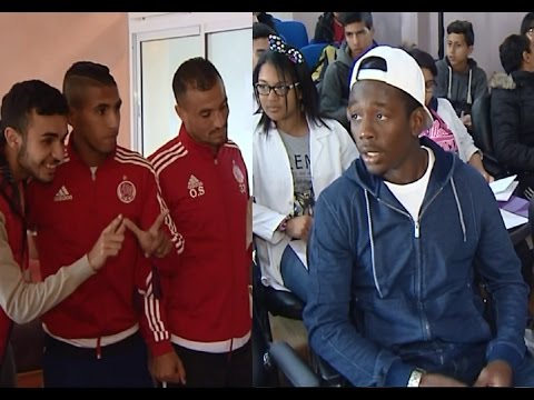 قطبي الدار البيضاء يشاركون في حملة ضد العنف