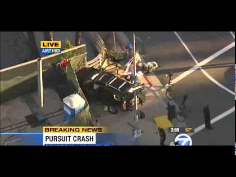 مطاردة مثيرة بين الشرطة الأميركية وسائق متهور